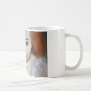 Taza De Café Fotografía de la antigüedad de la muñeca de Bru