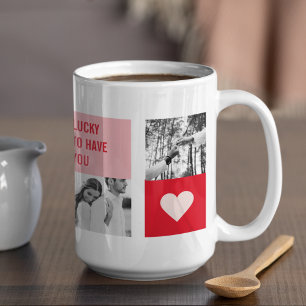 Taza De Café Fotografía de la pareja de compañeros de clase   R