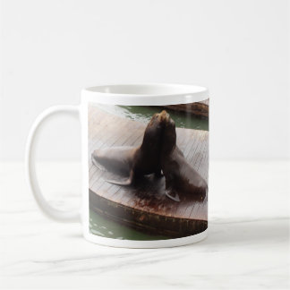 Taza De Café Fotografía de León del Mar Cute