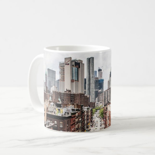 Taza De Café Fotografía de Manhattan, Nueva York (Anverso izquierdo)