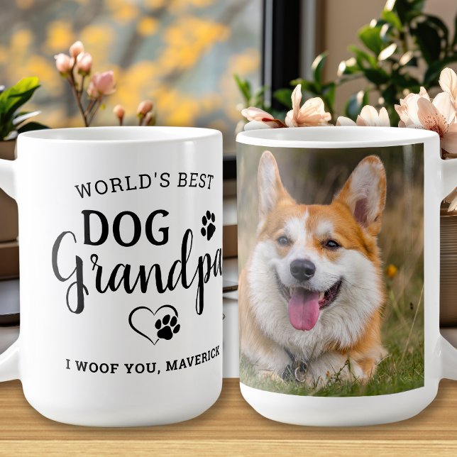Taza De Café Fotografía de Mascota personalizada de la página d (Subido por el creador)