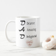 Fotografía de mug de papá personalizada | Regalo d