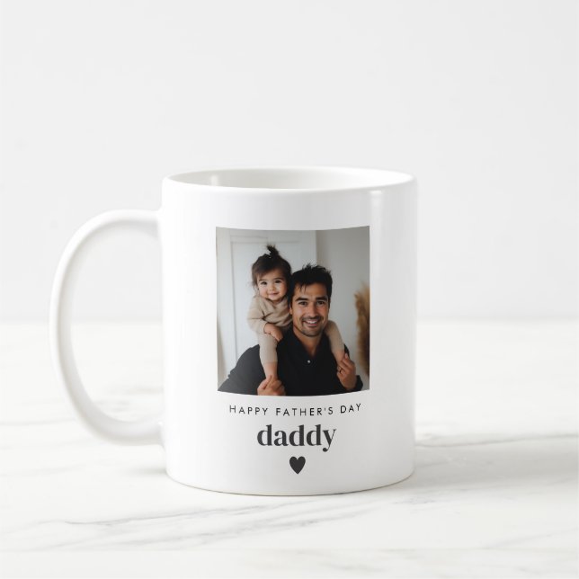 Taza De Café Fotografía de Papi del Día del Padre (Izquierda)