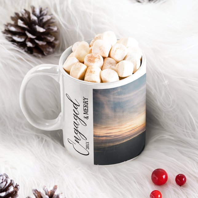 Taza De Café Fotografía de Pareja de cerezo y de compromiso (Subido por el creador)