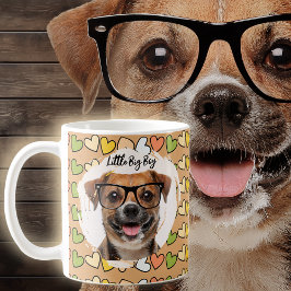 Taza De Café Fotografía de perro en café de colores