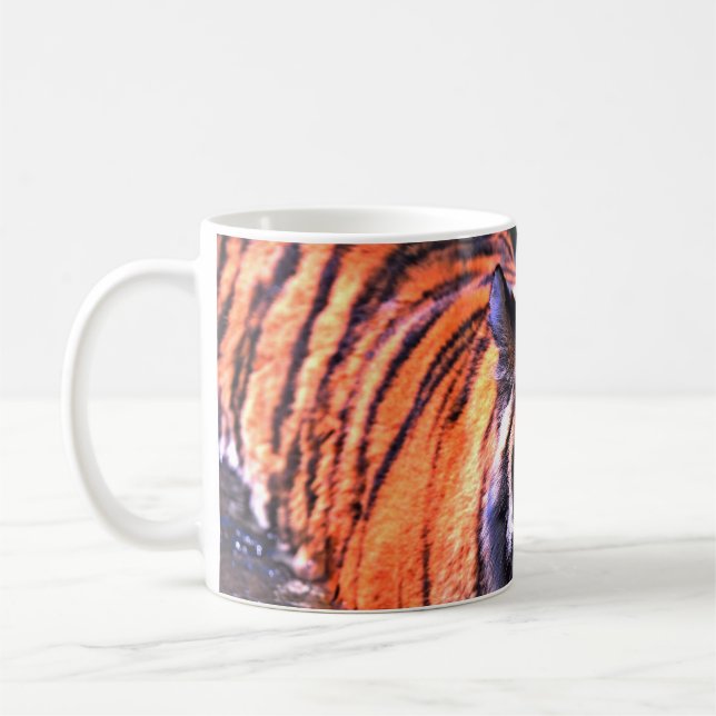 TAZA DE CAFÉ FOTOGRAFÍA DE SHALLOW FOCUS DE TIGRE MARRÓN Y NEGR (Izquierda)