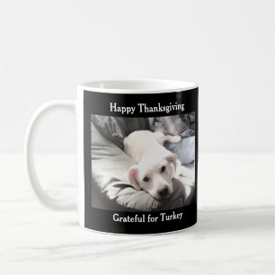 Taza De Café Fotografía de un divertido Día de Acción de Gracia