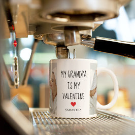Taza De Café Fotografía del Collage | Mi abuelo es mi regalo de