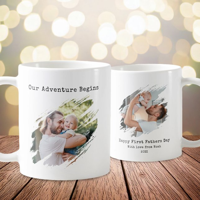 Taza De Café Fotografía del Día 2 de los Primeros Padres Modern (Subido por el creador)