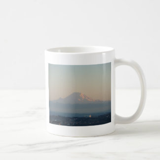 Taza De Café Fotografía del Monte Rainier