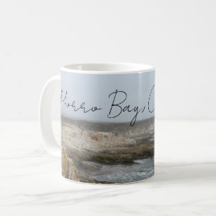 Taza De Café Fotografía del Océano en Morro Bay California