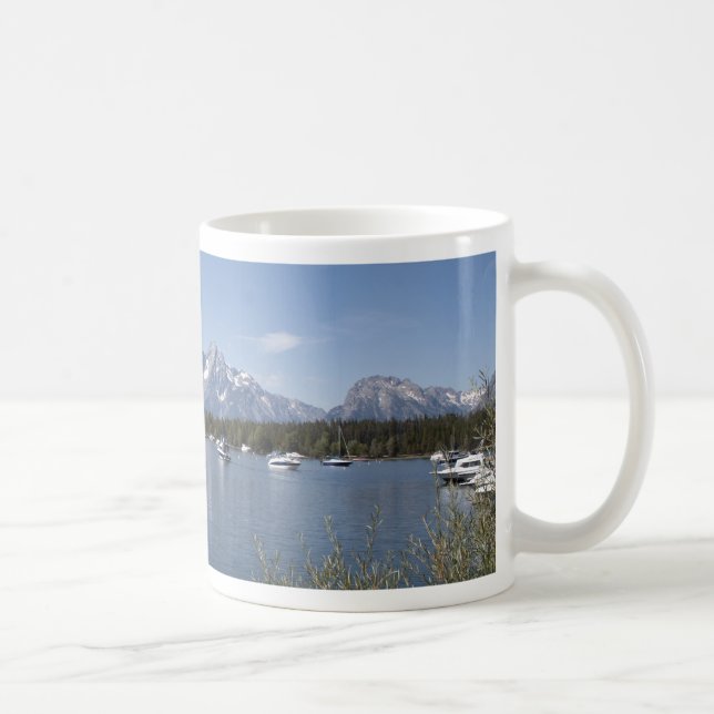 Taza De Café Fotografía del Parque Nacional del Gran Tetón (Derecha)