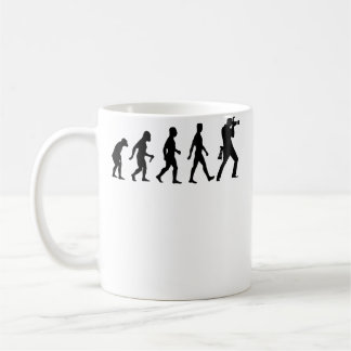 Taza De Café Fotografía Divertida - Evolución del Fotógrafo
