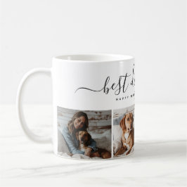 Taza De Café Fotografía familiar personalizada de moda Perro de