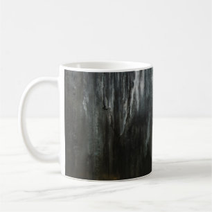 Taza De Café Fotografía macro de la formación de hielo