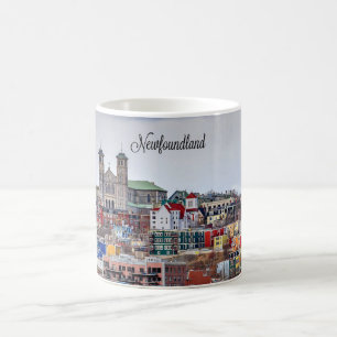 Taza De Café Fotografía panorámica del paisaje urbano de Terran