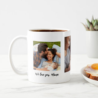 Taza De Café Fotografía personalizada del Día de la Madre 3 Caf