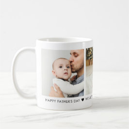 Taza De Café Fotografía personalizada del Día del Padre 3 Café 