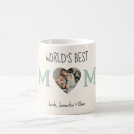 Taza De Café Fotografía personalizada Mug - La mejor mamá del m