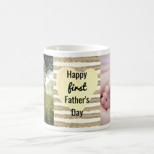 Taza De Café Fotografía personalizada Primer Día del Padre