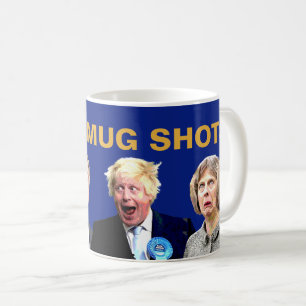 Taza De Café FOTOGRAFÍAS DE DETENIDO de BREXIT, mensaje del