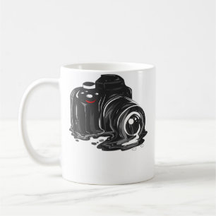 Taza De Café Fotógrafo Cámara de Fusión Fotografía