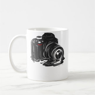 Taza De Café Fotógrafo Cámara de Fusión Fotografía