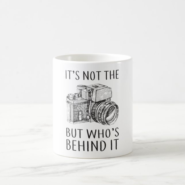 Taza De Café Fotógrafo Cámara Divertida Idea de Regalo (Centro)