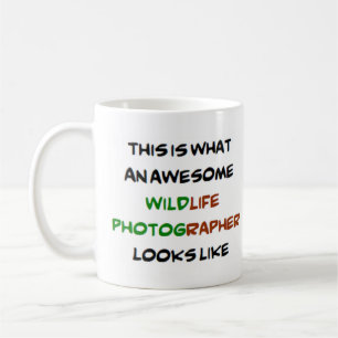 Taza De Café fotógrafo de vida salvaje, increíble