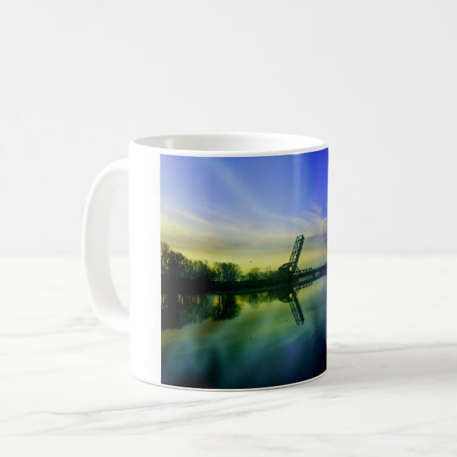 Taza De Café Fotógrafo del Cinturón de Óxido Mug (Anverso izquierdo)