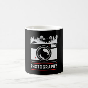 Taza De Café Fotógrafo fotográfico cámara entrega un regalo div