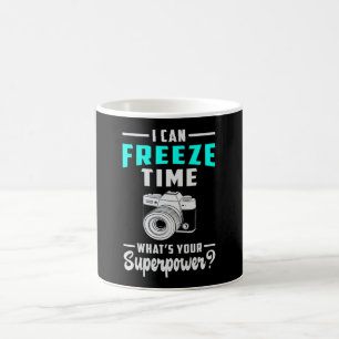 Taza De Café Fotógrafo superpoder regalo gracioso