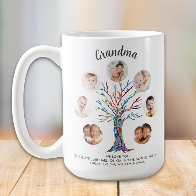 Taza De Café Fotomontaje de la abuela (Subido por el creador)