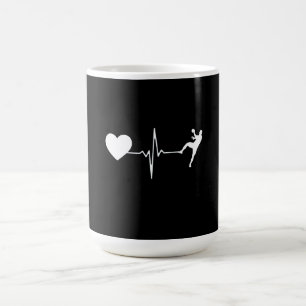 Taza De Café Fotomontaje del jugador de balonmano