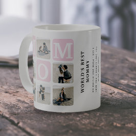 Taza De Café Fotomontaje 'Mejor Mamá del Mundo'