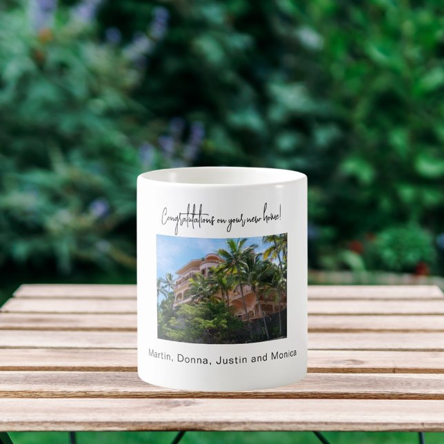 Taza De Café Fotonombres blancos de fotos de la casa que hacen  (Subido por el creador)