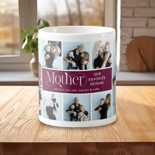 Taza De Café Fotorretrato sentimental Recuerdo de madre