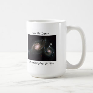 Taza De Café Fotos astronómicas con afirmaciones de vida