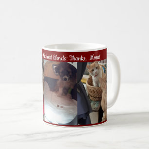 Taza De Café Fotos de agradecimiento a mamá Collage Personaliza
