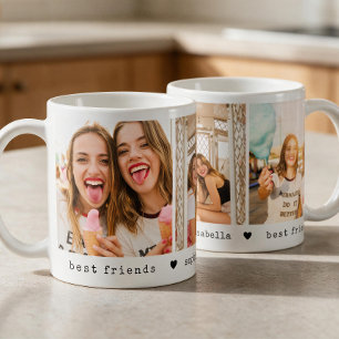Taza De Café Fotos de Collage de Amistad Mejores Amigas 3