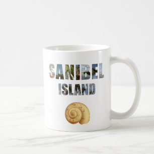 Taza De Café Fotos de la playa del Seashell de la Florida de la
