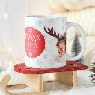 Taza de Navidad de ciervos, Regalo de navidad de nombre personalizado,  Regalo de navidad de renos para niños, Taza de reno de feliz navidad,  Vacaciones de Navidad para niños -  México