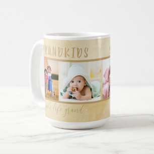 Taza De Café Fotos de Nietos Hacen que la Vida sea Grandiosa pa