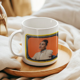 Taza De Café Fotos de personalizados en televisores de época al