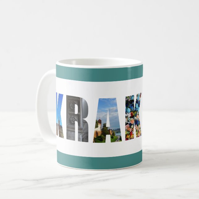 Taza De Café Fotos de viaje de Cracovia Polonia (Anverso izquierdo)