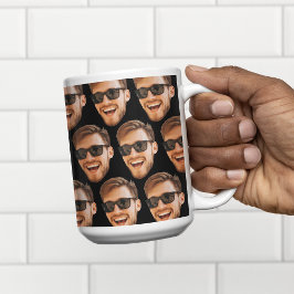 Taza De Café Fotos divertidas de cara Personalizado