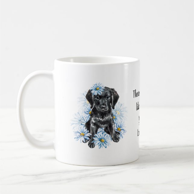 Taza De Café Fotos personalizadas de Mascotas de perros (Izquierda)