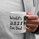 Taza De Café Fotos personalizadas del mejor gato del mundo (Subido por el creador)