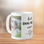 Taza De Café Fotos personalizadas mejor Mamá de perro<br><div class="desc">Celebra la mejor mamá de perro en el Día de la Madre,  Navidades o su cumpleaños con esta taza personalizada. Puedes añadir fácilmente dos fotos de su(s) perro(s) y añadir nombres y el año(s).</div>