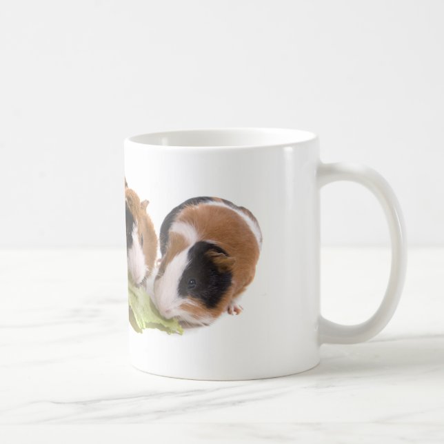 Taza De Café four guinea pigs who eat, (Derecha)